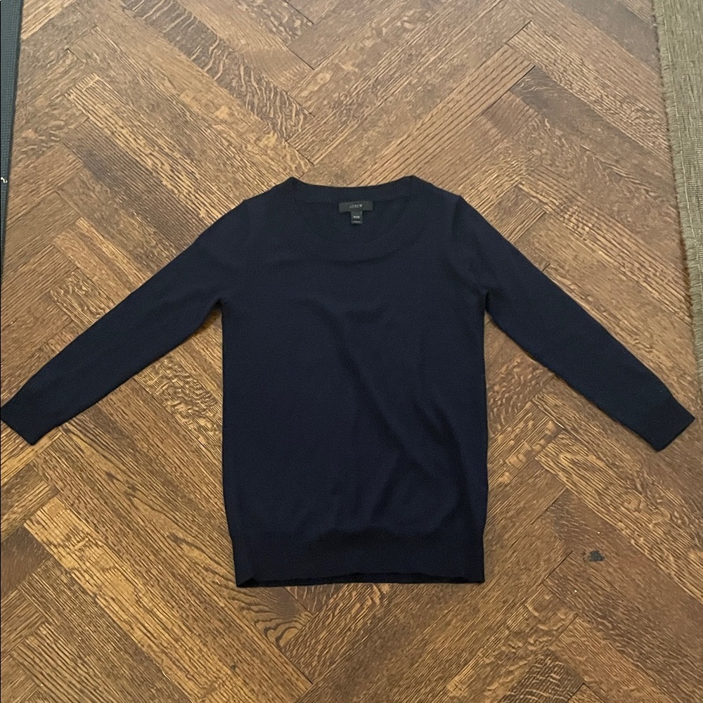 J. Crew Navy Blue Women's Sweater